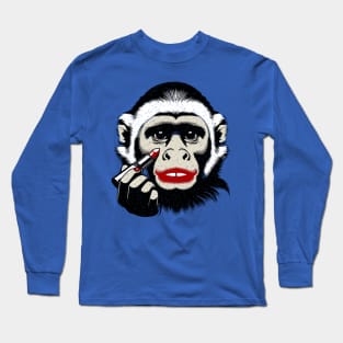 Pretty Monkey Long Sleeve T-Shirt